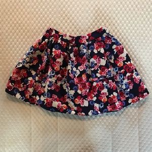 Express floral skater skirt Sz. 8